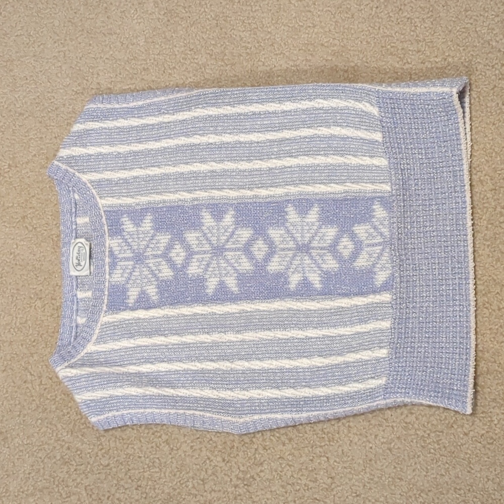 Vintage Knit Sleeveless Top Lavender